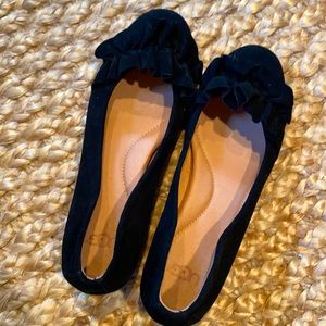 Ugg black suede pumps, size 9, 1-1/2” heel